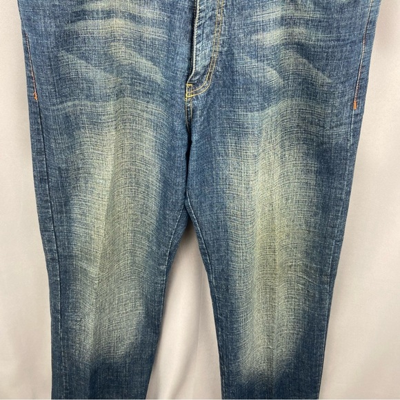 Vintage Karl Kani Gold Jean 38 x 33 90s HIp Hop Streetwear Flap Pockets - Picture 5 of 10